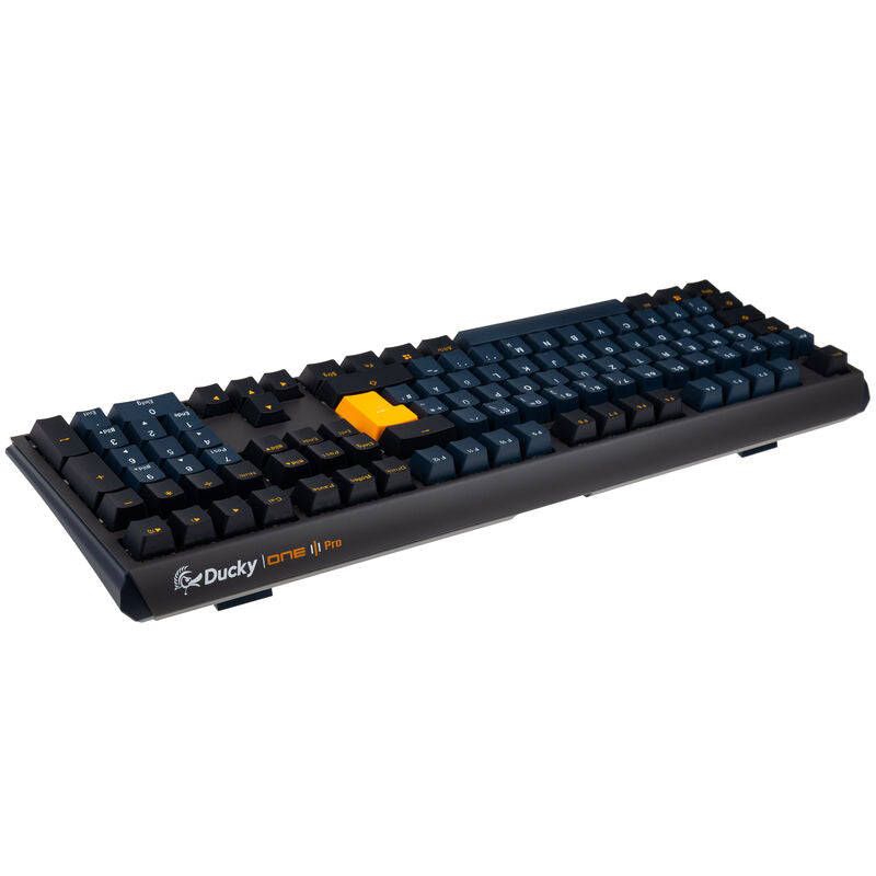 Detalj av Ducky One 3 Pro Nazca Line mekaniske switcher