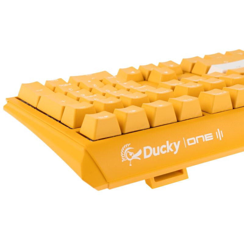 Ducky One 3 Yellow mekaniske Cherry MX Blue brytere