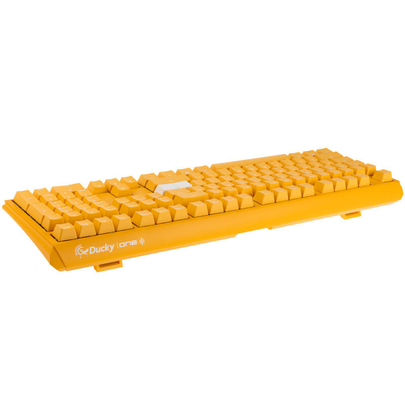 Detaljbilde av Ducky One 3 Yellow gamingtastatur RGB mekanisk MX-Black tastaturkapsler