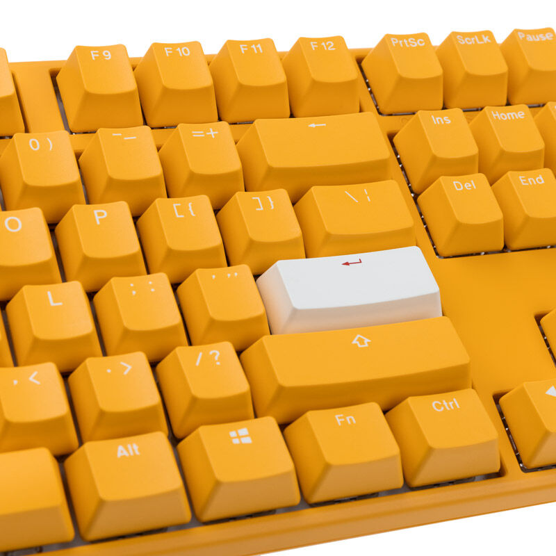 Ducky One 3 Yellow gamingtastatur RGB tastaturhetter
