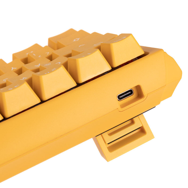 Tilkoblingskabel til Ducky One 3 Yellow Mini gamingtastatur 60% RGB MX-Speed-Silver
