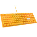 Ducky One 3 Yellow TKL gamingtastatur RGB forfra