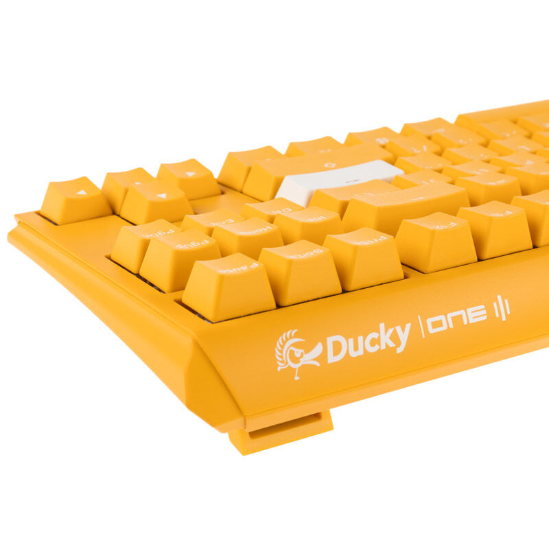 Ducky One 3 Yellow TKL mekaniske Cherry MX Clear switcher