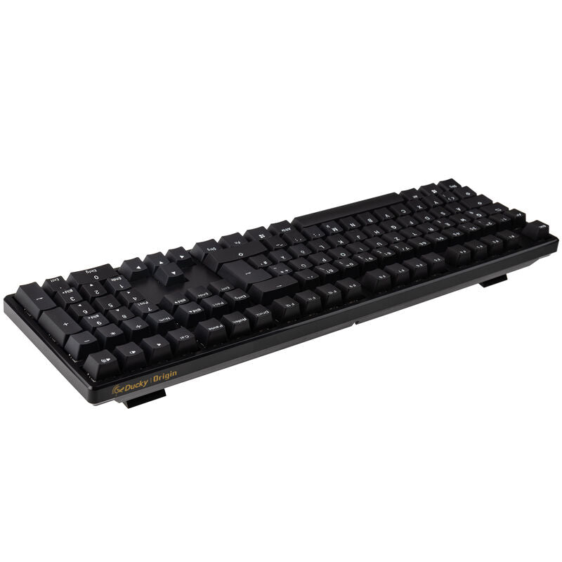 Detaljbilde av Ducky Origin gamingtastatur fullsize Cherry MX Speed Silver tastaturknapper