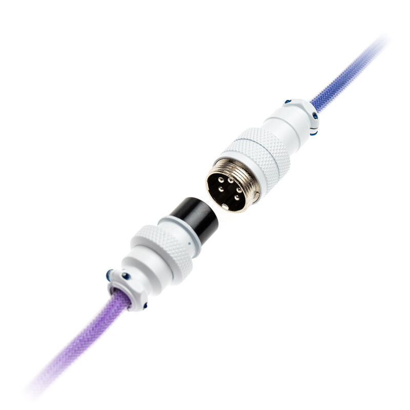 Ducky Premicord Afterglow spiralkabel USB-C til USB-A 1,8 m bakside