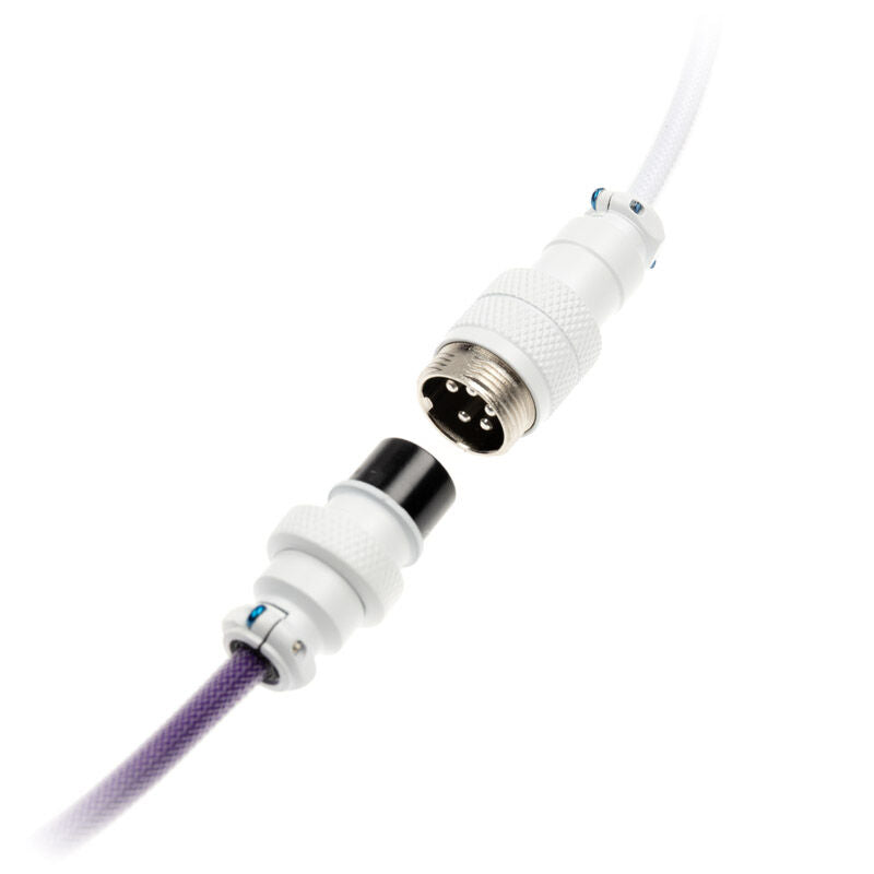 Ducky Premicord Creator spiralkabel USB-C til USB-A 1,8 m bakside
