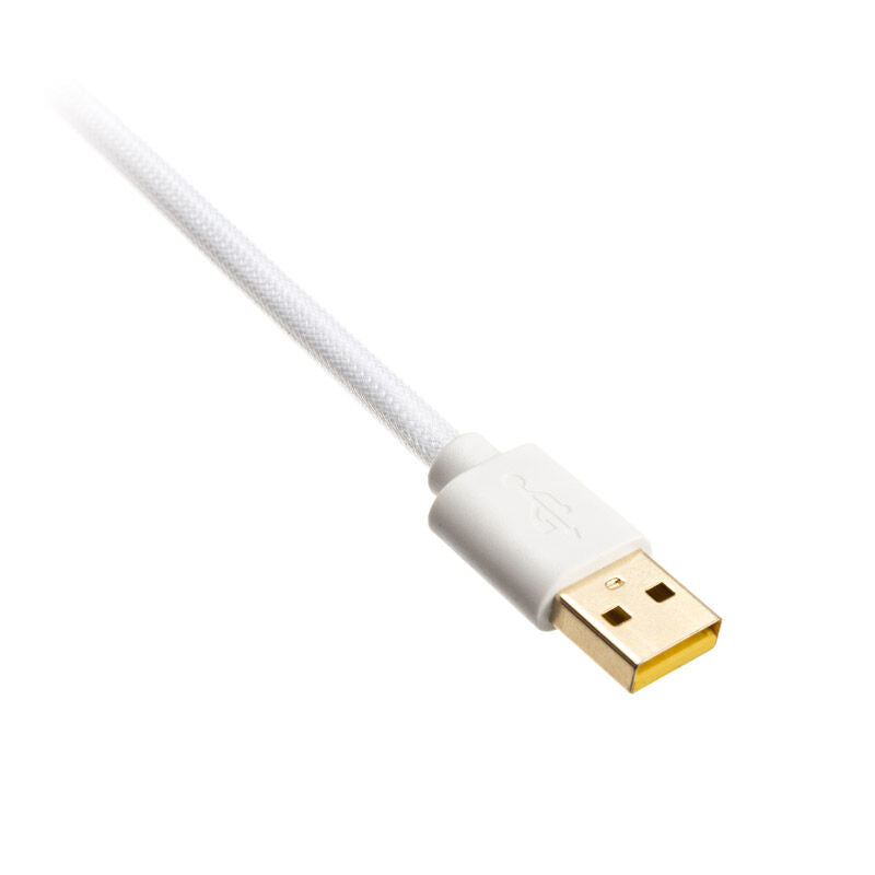 Detaljbilde av Ducky Premicord Creator spiralkabel USB-C til USB-A 1,8 m