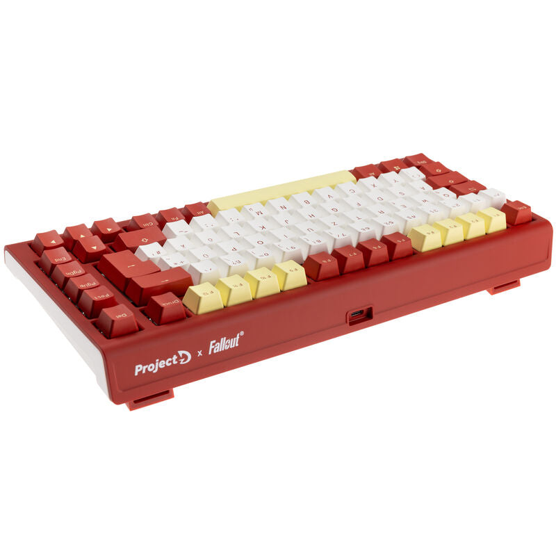 Ducky ProjectD x Fallout Nuka-Cola musematte nærbilde