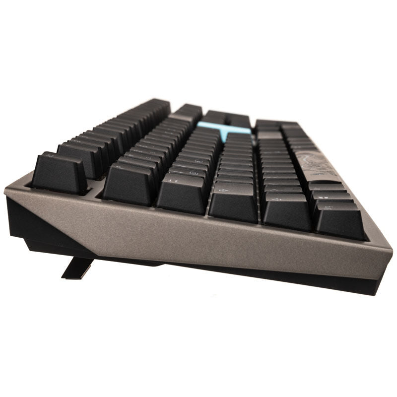 Ducky Shine 7 PBT gamingtastatur montert på skrivebord