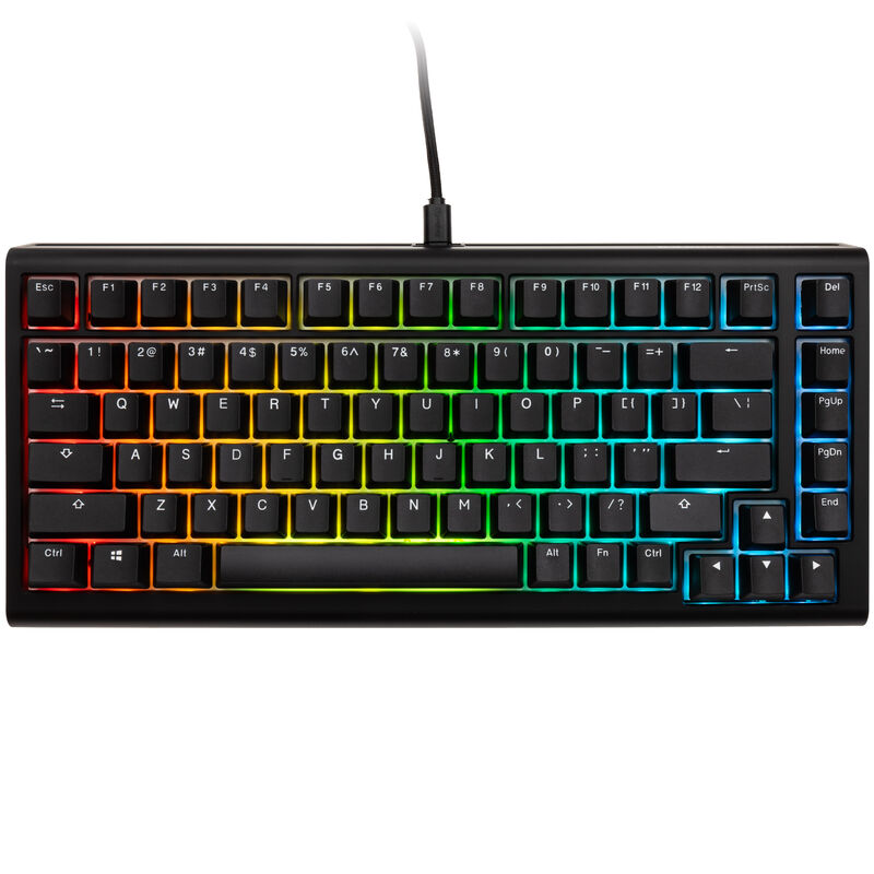 Ducky Tinker 75 gamingtastatur RGB MX-Blue bakside