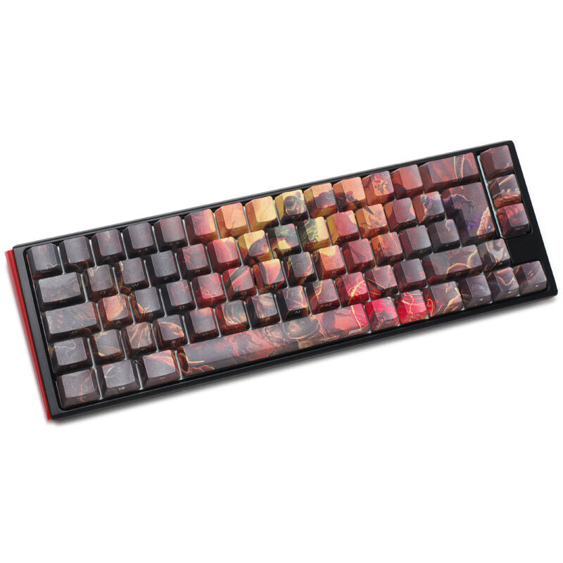 Ducky x Doom One 3 SF gamingtastatur 65% RGB MX-Speed Silver forfra