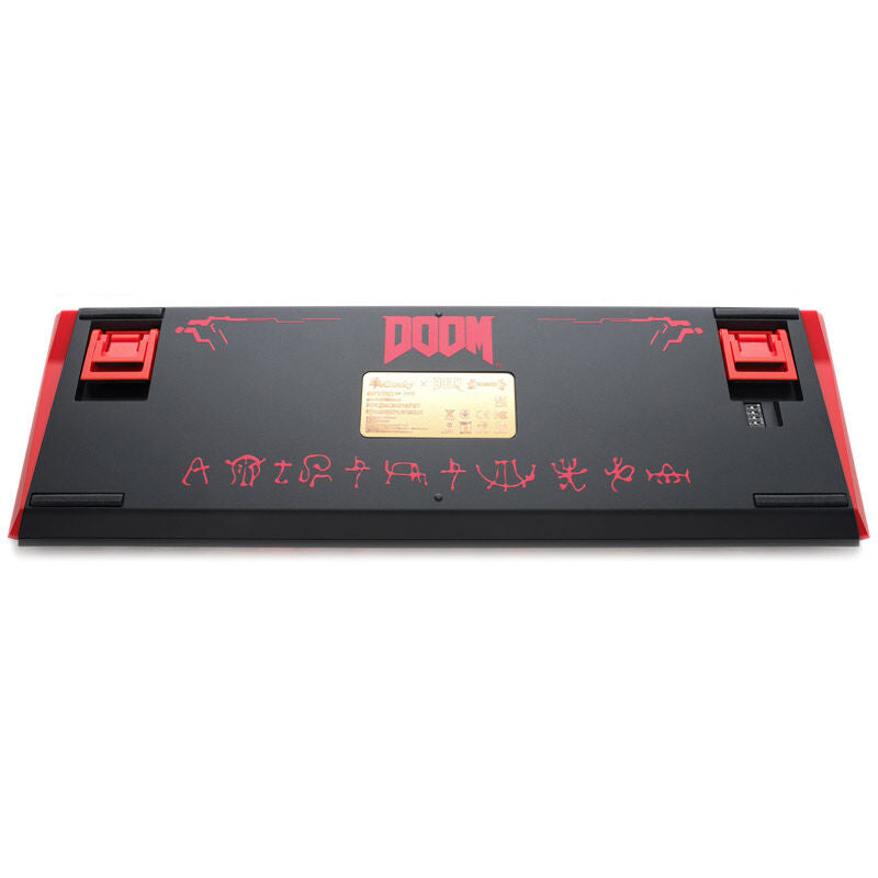 USB Type-C-kabel til Ducky x Doom One 3 SF gamingtastatur 65% RGB MX-Speed Silver