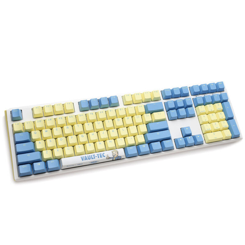 Detalj av Ducky x Fallout Vault-Tec One 3 tastatur