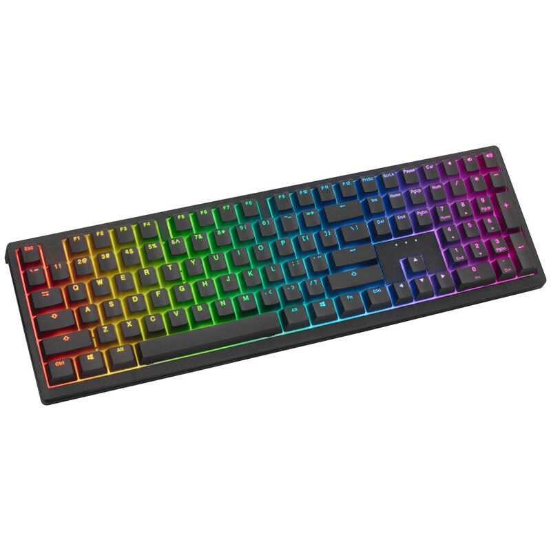 Ducky Zero 6108 Classic Black trådløs gamingtastatur forfra