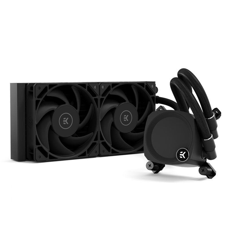 EK Water Blocks EK-Nucleus AIO CR240 Dark forfra