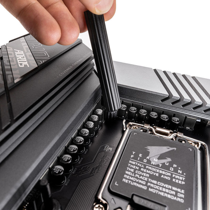 EK Water Blocks EK-Nucleus AIO CR240 Dark vifte bakside