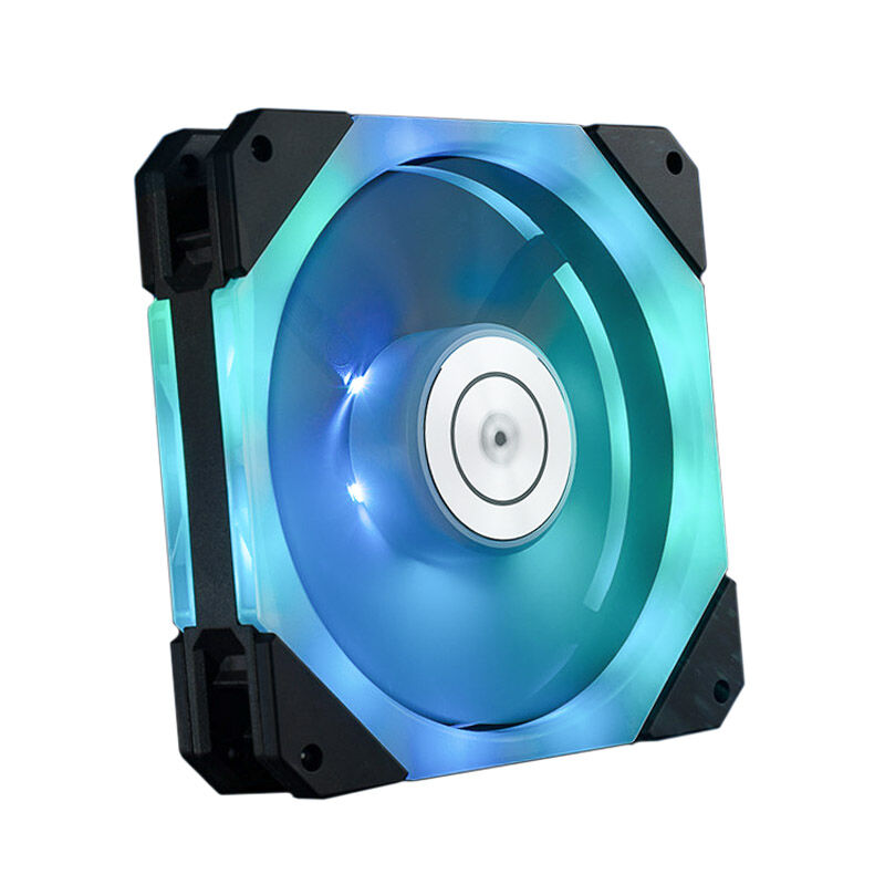 EK Water Blocks Quantum Impulse 120 D-RGB PWM vifte svart forfra