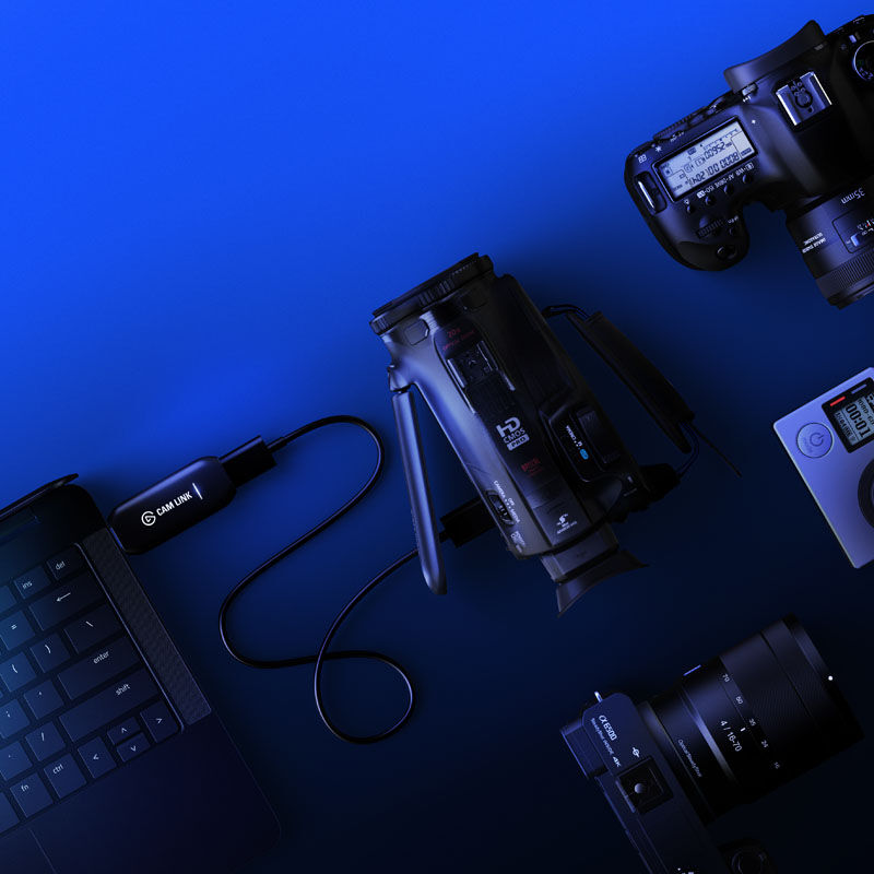 Elgato Cam Link 4K opptakskort USB 3.0 HDMI pakkemateriale