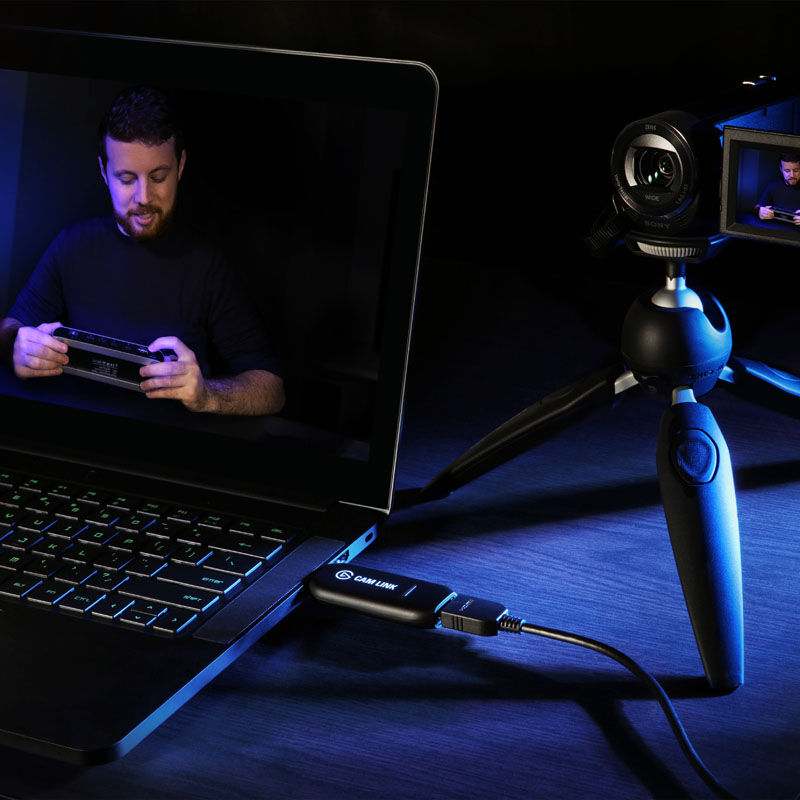 Elgato Cam Link 4K opptakskort USB 3.0 HDMI USB-kabel
