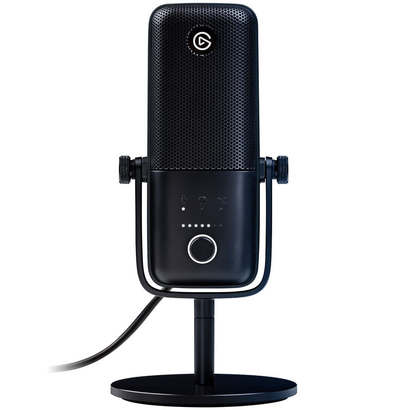Elgato Wave:3 USB kondensatormikrofon svart bakside