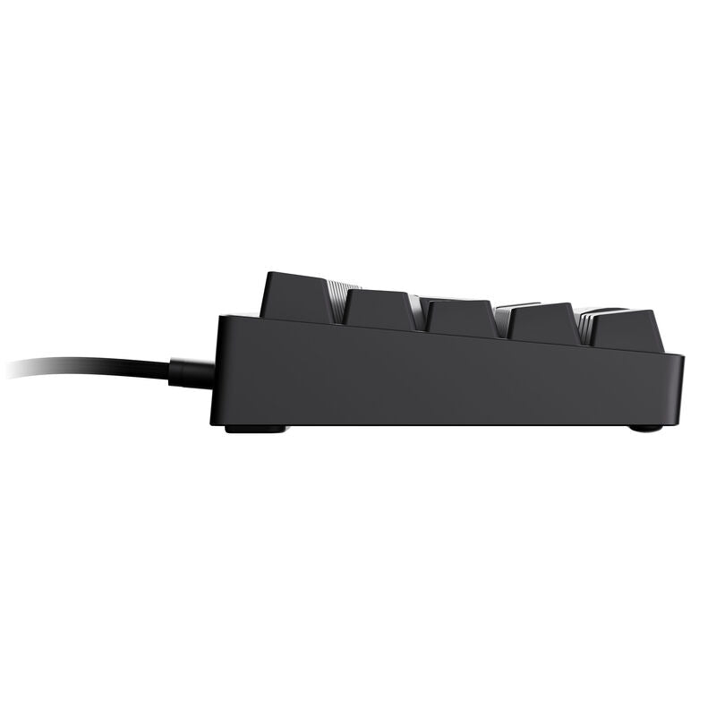 Endgame Gear KB65HE 8K gamingtastatur montert på skrivebord