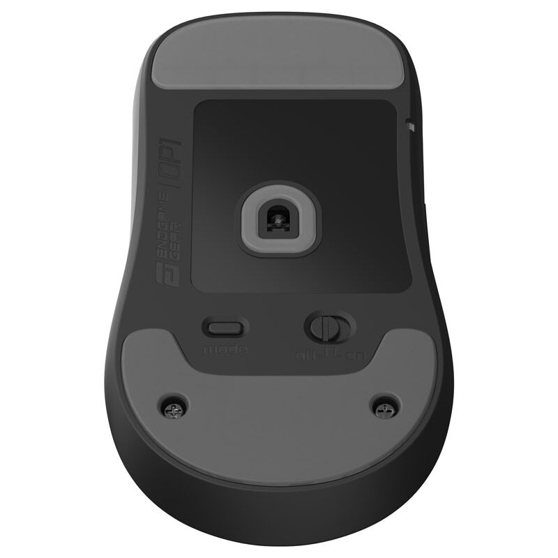 Nærbilde av Endgame Gear OP1 museskates 100% PTFE enkelsett