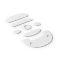 Endgame Gear OP1 museskates 99,5% PTFE hvit single sett forfra