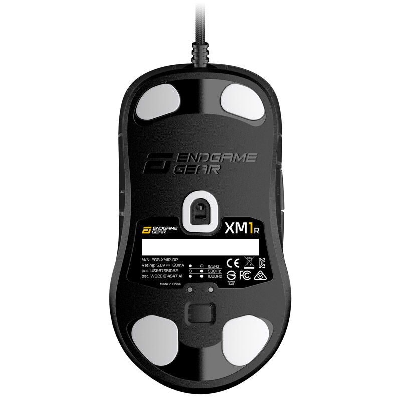 Endgame Gear XM1r gamingmus 19000 DPI Dark Reflex detalj av skater