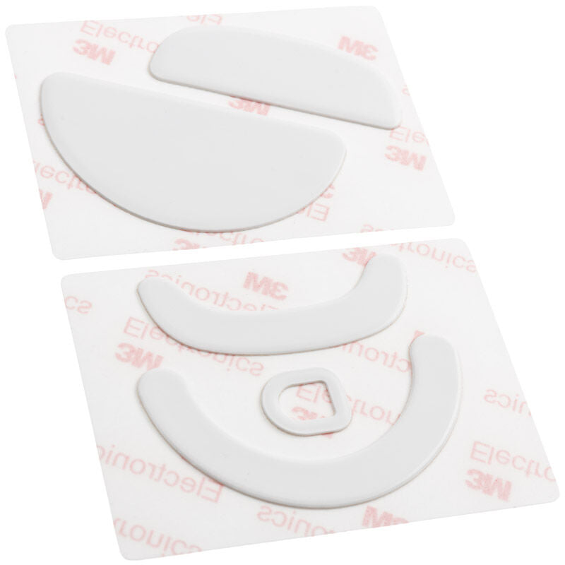Endgame Gear XM2 Serie museskates 99,5% PTFE hvit detaljbilde