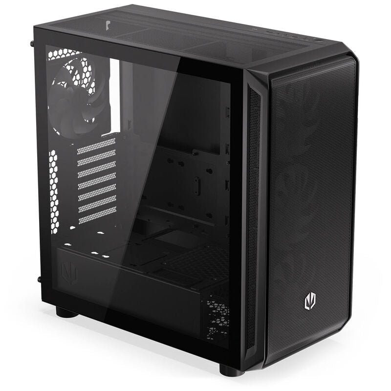 Endorfy Arx 700 ARGB kabinett montert med PC-komponenter