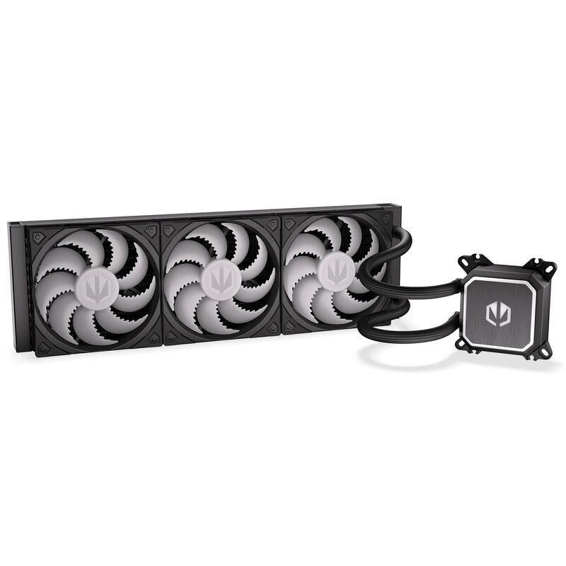 Endorfy Navis F360 ARGB AIO vannkjøling 360 mm svart bakside