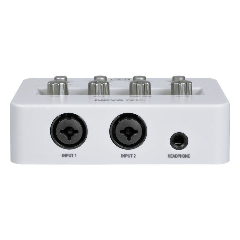 Detalj av ESI Neva DUO USB lydgrensesnitt