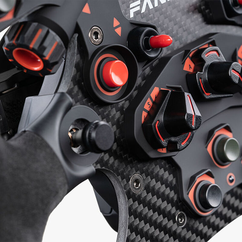 Montert Fanatec ClubSport Formula V2.5 X ratt 270 mm svart i spilloppsett
