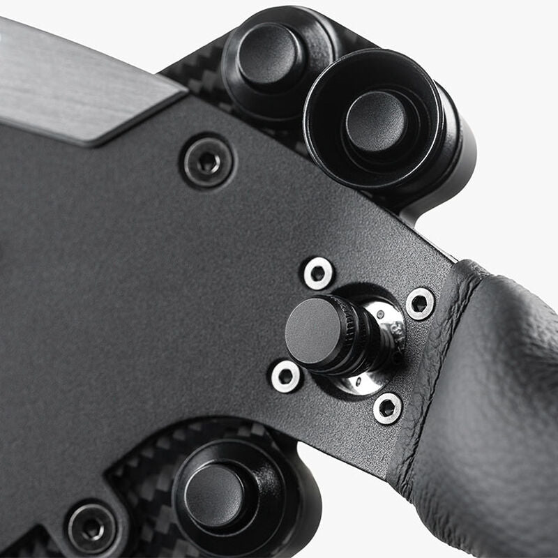 Nærbilde av magnetiske paddles på Fanatec ClubSport Steering Wheel RS