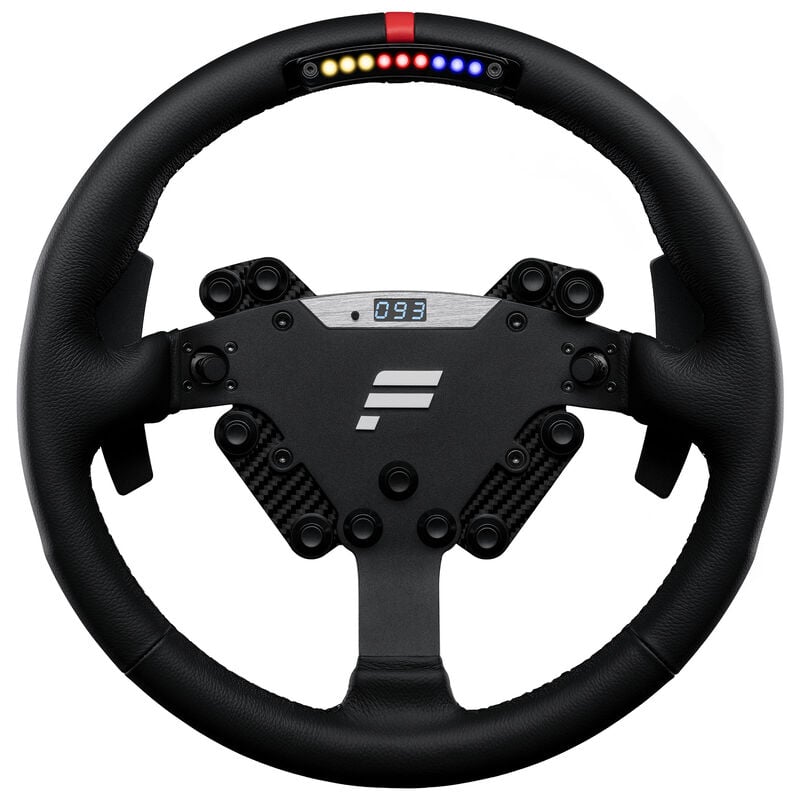 Fanatec ClubSport Steering Wheel RS ratt 320 mm lær forfra