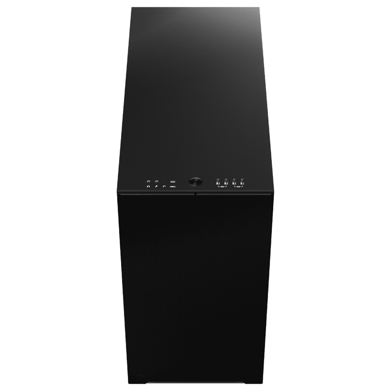 Fractal Design Define 7 Dark TG kabinett sett fra toppen