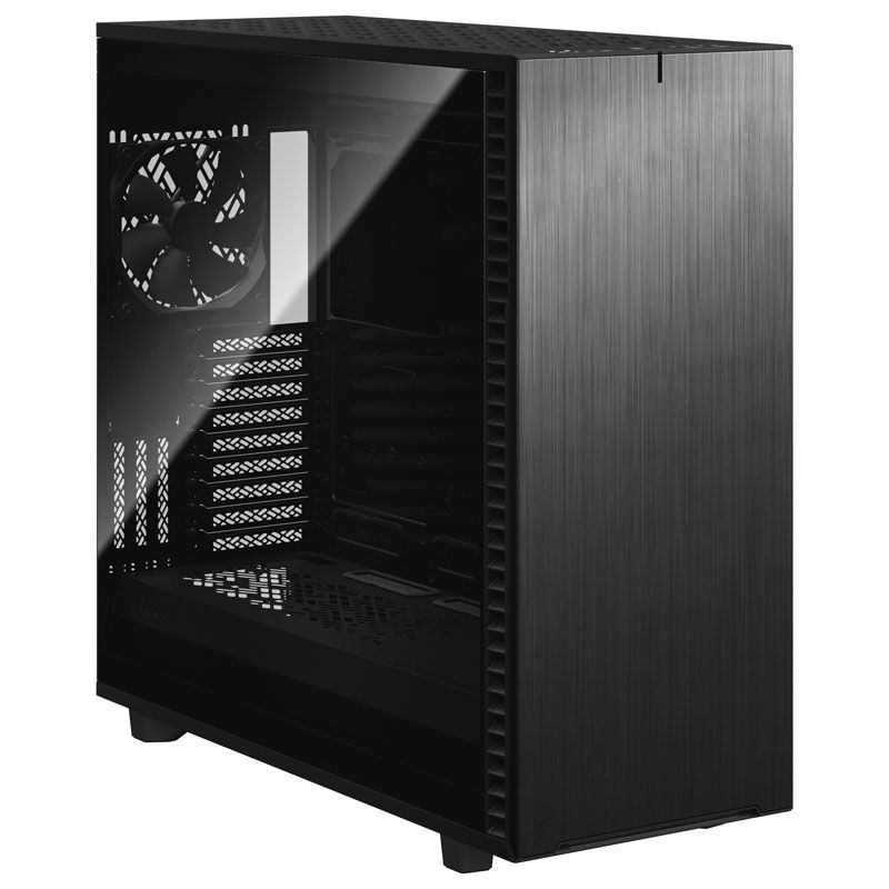 Fractal Design Define 7 XL fulltårn herdet glass dempet svart forfra