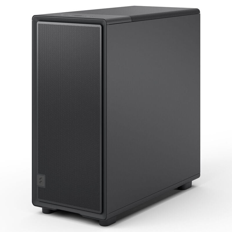 Detalj av Fractal Design Epoch Black Solid kabinett ventilasjon