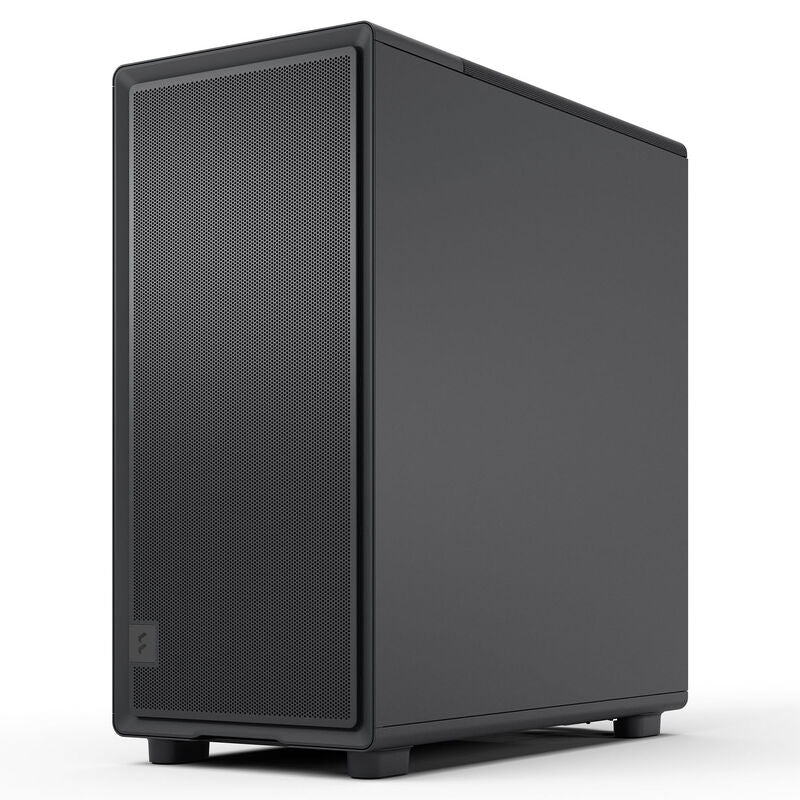 Montert Fractal Design Epoch Black Solid kabinett med komponenter