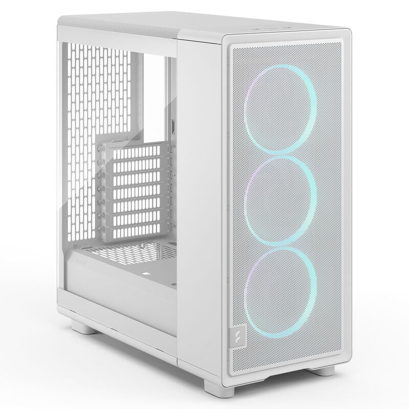Fractal Design Epoch RGB TG Clear Tint kabinett bakside hvit