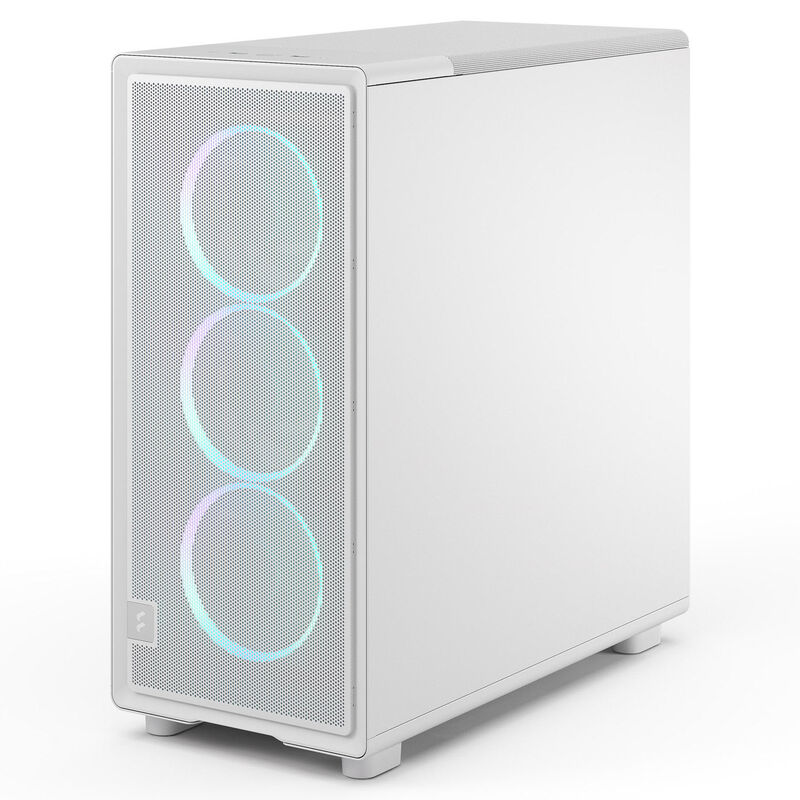 Detalj av RGB-vifte i Fractal Design Epoch RGB TG Clear Tint