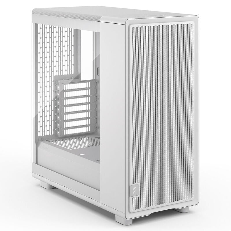 Fractal Design Epoch TG Clear Tint kabinett hvit bakside