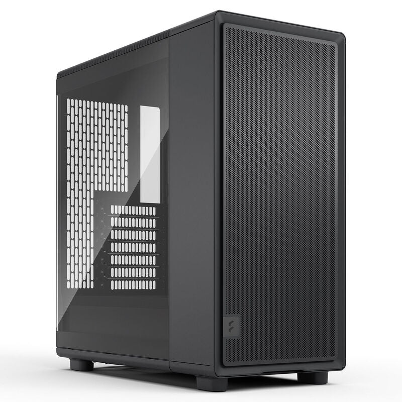 Fractal Design Epoch TG Light Tint kabinett midtårn ATX svart forfra