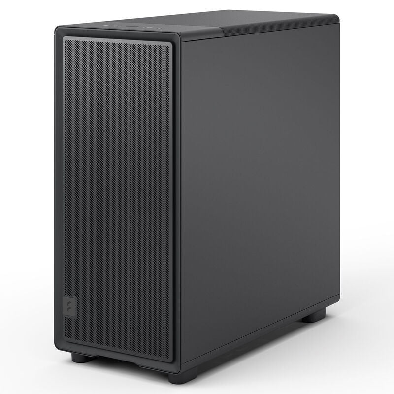 Detalj av mesh-front på Fractal Design Epoch TG Light Tint kabinett