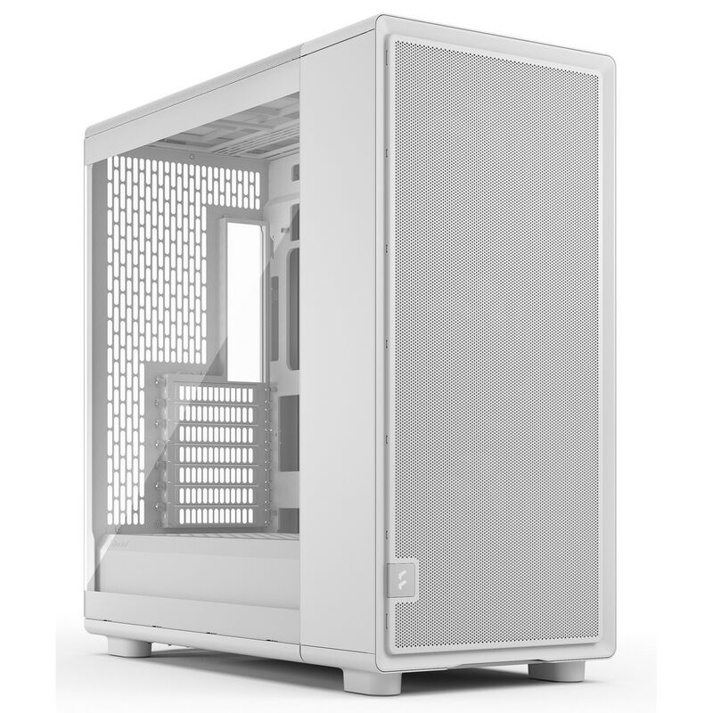 Fractal Design Epoch XL TG kabinett midtårn E-ATX hvit forfra