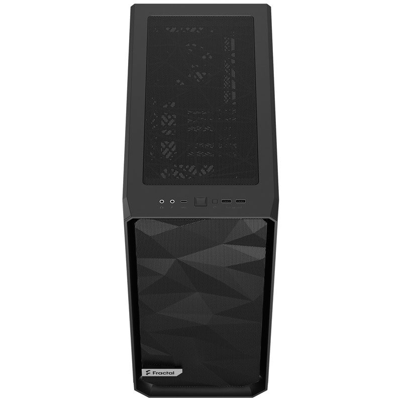 Fractal Design Meshify 2 Compact kabinett montert med komponenter