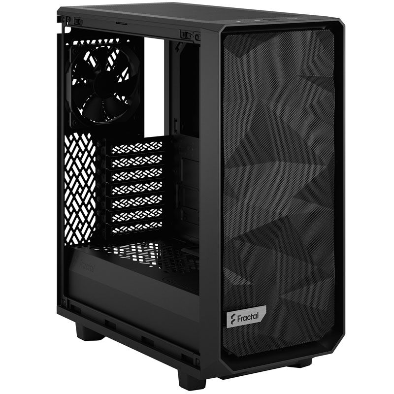 Fractal Design Meshify 2 Compact kabinett med åpen frontpanel