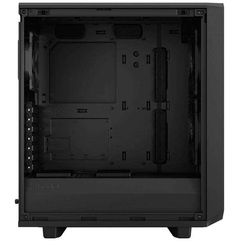 Tilkoblingsporter på toppen av Fractal Design Meshify 2 Compact kabinett