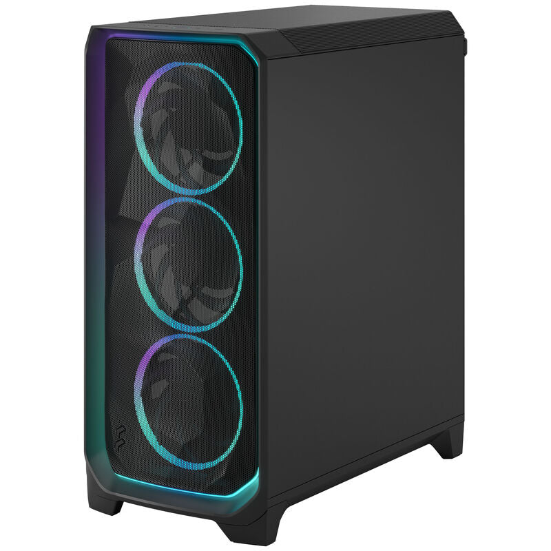 Fractal Design Meshify 3 Ambience Pro RGB kabinett montert med komponenter