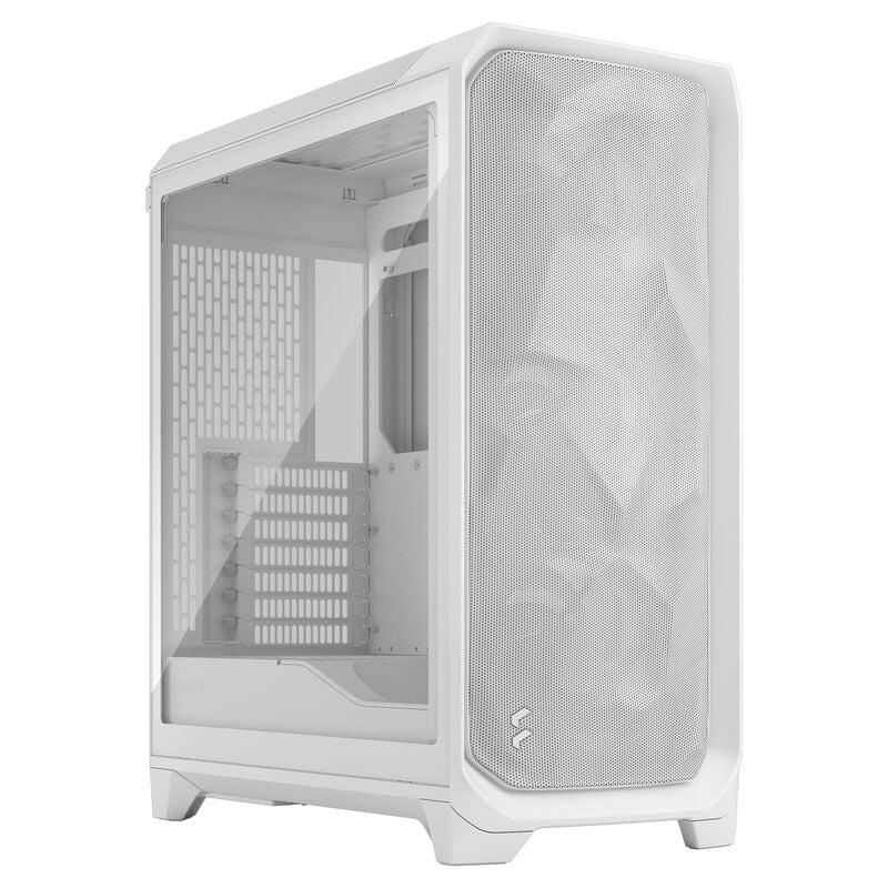 Fractal Design Meshify 3 kabinett midtårn E-ATX hvit TG forfra